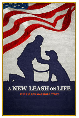 Film poster of A New Leash on Life: K9s for Warriors